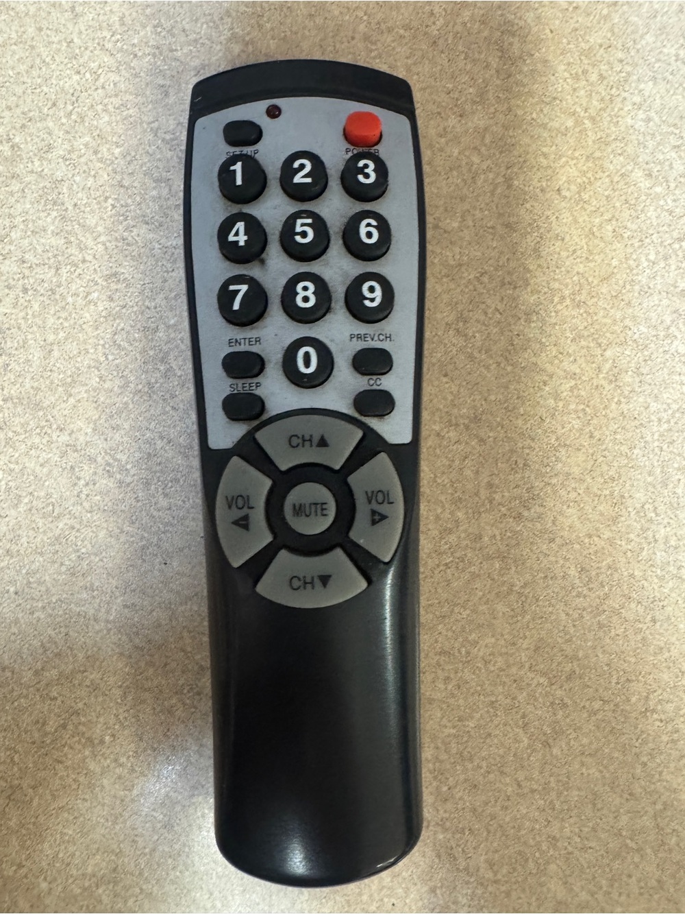 Brightstar BR100B Universal TV Remote Control